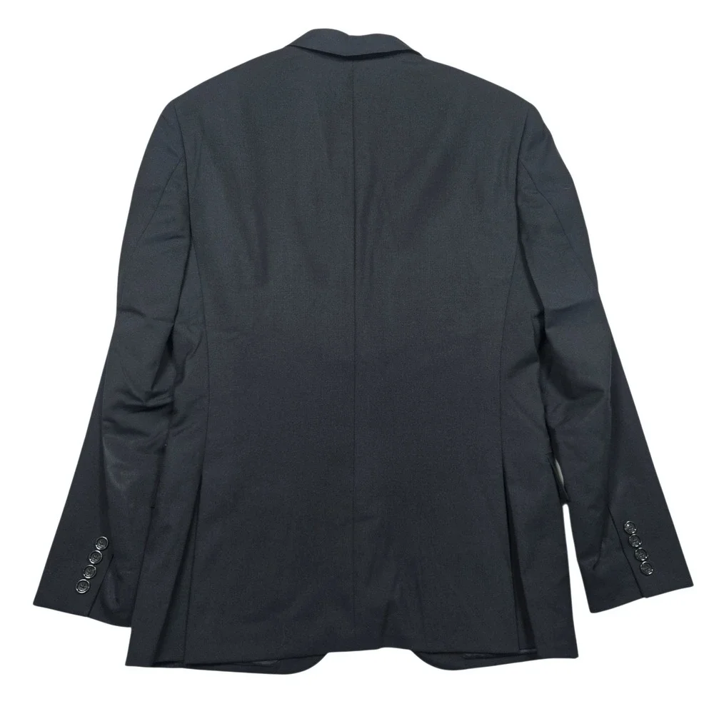 J.Crew Ludlow Loro Piana Super 120s Wool Blazer Jacket Coat Mens 36S Dark Navy